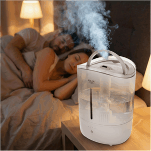 Adler Humidifier | AD 7971 | 30 W | Water tank capacity 5 L | Ultrasonic | Humidification capacity 100-250 ml/hr | White - Image 15