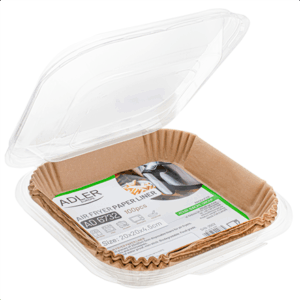 Adler Paper Liners for Air Fryer | AD 6732 | 100 | Dimensions (W x L) 20 x 20 x 4.5 cm - Image 10