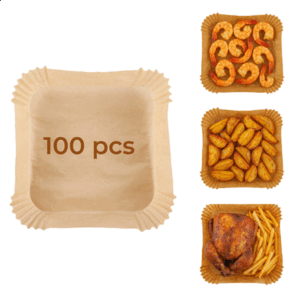 Adler Paper Liners for Air Fryer | AD 6732 | 100 | Dimensions (W x L) 20 x 20 x 4.5 cm - Image 4