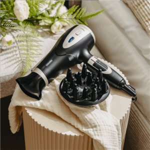 Mesko Plaukų džiovintuvas | MS 2287 | 2200 W | Number of temperature settings 3 | Diffuser nozzle | Black/Champagne - Image 11