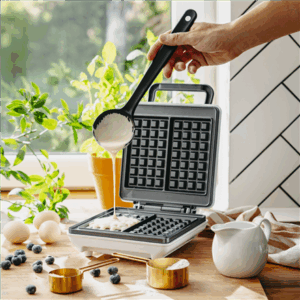 Mesko Waffle Maker | MS 3091 | 1800 W | Number of pastry 2 | Belgium | White - Image 14