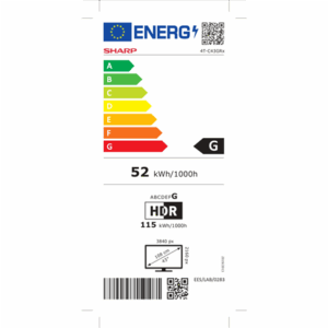 Sharp 43GR8265E | 43" | Smart TV | Google TV | 4K Ultra HD - Image 9
