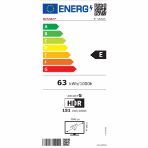 Sharp 55GR8265E | 55 | Smart TV | Google TV | UHD - Image 2