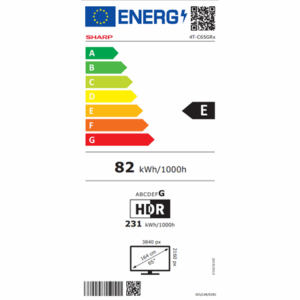 Sharp 65GR8265E | 65 | Smart TV | Google TV | UHD - Image 2