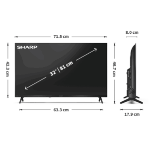 Sharp | 32HF2265E | 32 | Smart TV | Google TV - Image 10