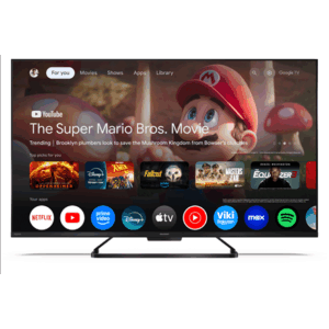 Sharp | 43HR7265E | 43 | Smart TV | Google TV | Black - Image 4