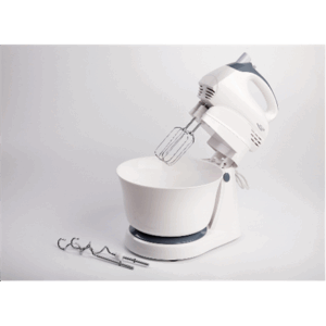 Adler | Mixer | AD 4202 | Mixer with bowl | 300 W | Number of speeds 5 | Turbo mode | White - Image 21