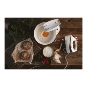 Adler | Mixer | AD 4206 | Mixer with bowl | 300 W | Number of speeds 5 | Turbo mode | White - Image 16