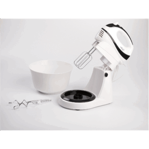 Adler | Mixer | AD 4206 | Mixer with bowl | 300 W | Number of speeds 5 | Turbo mode | White - Image 3
