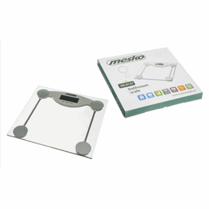 Mesko | Bathroom scales | MS 8137 | Maximum weight (capacity) 150 kg | Accuracy 100 g | Glass - Image 3