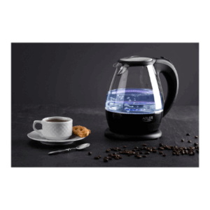 Kettle | Adler | Kettle | AD 1224 | Standard | 2000 W | 1.5 L | Glass | 360° rotational base | Black - Image 11