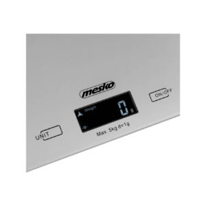 Mesko | Kitchen Scales | MS 3145 | Maximum weight (capacity) 5 kg | Graduation 1 g | Display type LCD | Silver - Image 12
