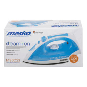Iron | Mesko | MS 5023 | With cord | 2200 W | Blue/White - Image 9