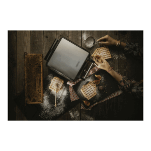 Camry | Waffle maker | CR 3025 | 1150 W | Number of pastry 4 | Belgium | Black/Stainless steel - Image 17