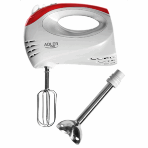 Adler | Mixer | AD 4212 | Hand Mixer | 300 W | Number of speeds 5 | Turbo mode | White - Image 17