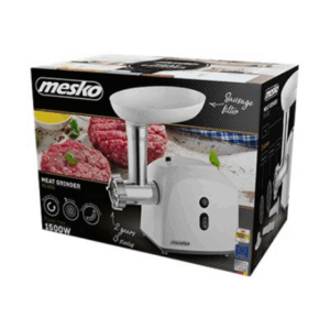 Mesko | Mesko MS 4805 | White | Middle size sieve, mince sieve, poppy sieve, plunger, sausage filler, kibbe attachment - Image 7