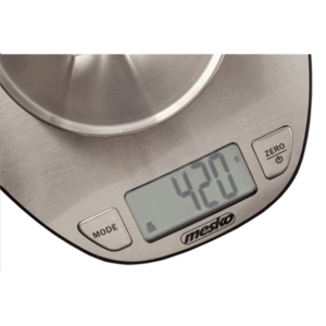 Mesko | Kitchen Scale | MS 3152 | Maximum weight (capacity) 5 kg | Graduation 1 g | Display type LCD | Stainless steel - Image 3