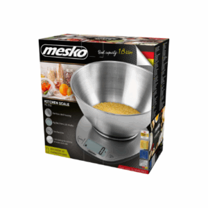 Mesko | Kitchen Scale | MS 3152 | Maximum weight (capacity) 5 kg | Graduation 1 g | Display type LCD | Stainless steel - Image 10