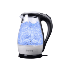 Camry | CR 1251 | Standard kettle | 2000 W | 1.7 L | Glass | 360° rotational base | Glass/Black - Image 4