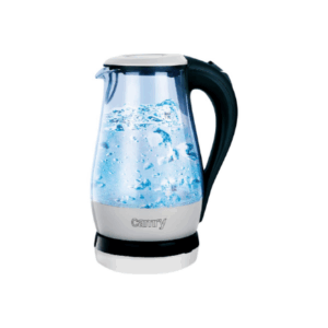 Camry | CR 1251 | Standard kettle | 2000 W | 1.7 L | Glass | 360° rotational base | Glass/Black - Image 6