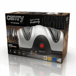 Camry | Knife sharpener | CR 4469 | Electric | Black/Silver | 60 W | 2 - Image 3