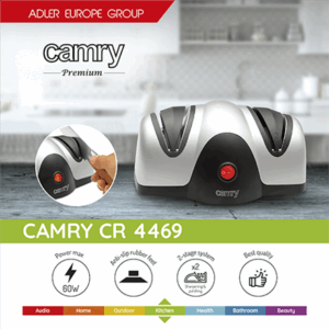 Camry | Knife sharpener | CR 4469 | Electric | Black/Silver | 60 W | 2 - Image 4
