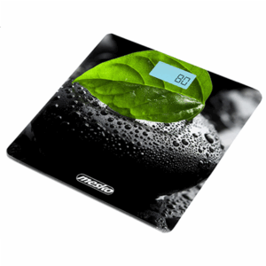 Mesko | Bathroom scales | MS 8149 | Maximum weight (capacity) 150 kg | Accuracy 100 g | Black/ green - Image 2