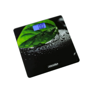Mesko | Bathroom scales | MS 8149 | Maximum weight (capacity) 150 kg | Accuracy 100 g | Black/ green - Image 5