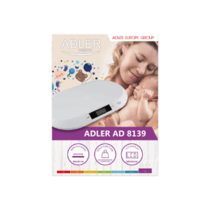 Adler | Adler AD 8139 | Maximum weight (capacity) 20 kg | Accuracy 10 g | White - Image 9