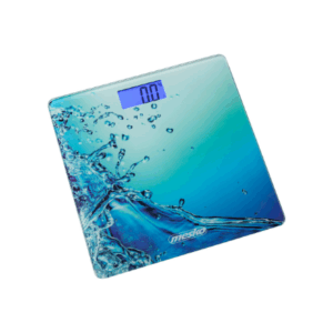 Mesko | Bathroom scales | MS 8156 | Maximum weight (capacity) 150 kg | Accuracy 100 g | Blue - Image 4