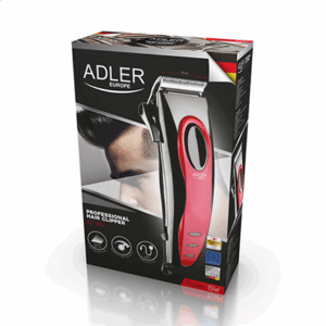 Adler | Hair clipper | AD 2825 | Corded | Red - Image 7