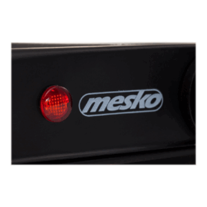 Mesko | Hob | MS 6508 | Number of burners/cooking zones 1 | Rotary | Black | Electric - Image 11