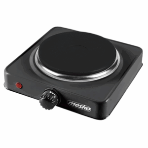 Mesko | Hob | MS 6508 | Number of burners/cooking zones 1 | Rotary | Black | Electric - Image 2
