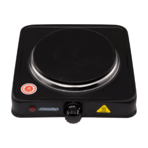 Mesko | Hob | MS 6508 | Number of burners/cooking zones 1 | Rotary | Black | Electric - Image 9