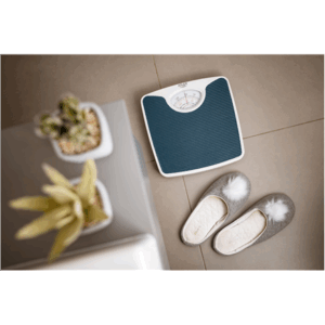 Adler | Mechanical bathroom scale | AD 8151b | Maximum weight (capacity) 130 kg | Accuracy 1000 g | Blue/White - Image 5