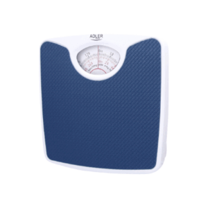 Adler | Mechanical bathroom scale | AD 8151b | Maximum weight (capacity) 130 kg | Accuracy 1000 g | Blue/White - Image 6