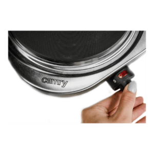 Camry | CR 6510 | Number of burners/cooking zones 1 | Rotary knob | Stainless steel | Electric - Image 7