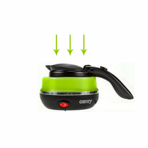 Camry | Travel kettle | CR 1265 | Electric | 750 W | 0.5 L | Plastic | Green - Image 3