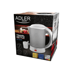 Adler | Travel Virdulys | AD 1268 | Standard | 600 W | 0.6 L | Plastic | White - Image 11
