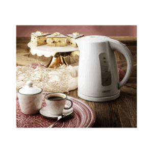 Camry | Kettle | CR 1255 | Standard | 2200 W | 1.7 L | Plastic | 360° rotational base | White - Image 6