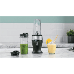 NINJA | Blender | QB3001EUS | Tabletop | 700 W | Jar material BPA-free Tritan | Jar capacity 0.47 L | Ice crushing | Silver/Black - Image 4