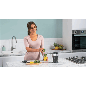 NINJA | Blender | QB3001EUS | Tabletop | 700 W | Jar material BPA-free Tritan | Jar capacity 0.47 L | Ice crushing | Silver/Black - Image 6