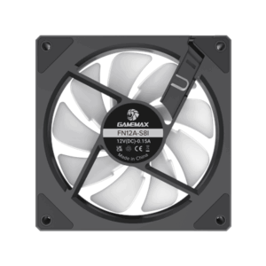 Gamemax Case Fan | FN12A-S8I | Black - Image 10
