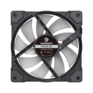 Gamemax Case Fan | FN12A-S5 | Black - Image 6