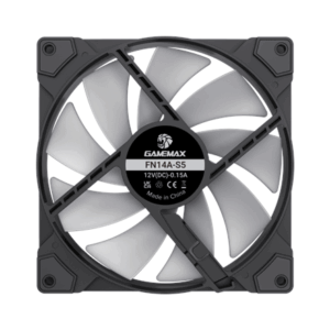 Gamemax Case Fan | FN14A-S5 | Black - Image 7