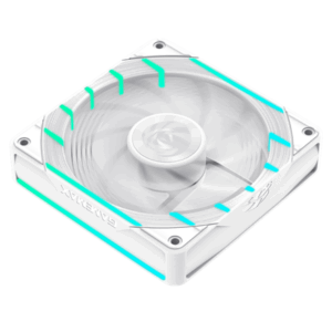Gamemax Case Fan | TORNADO T12 ARGB-RW | White - Image 2