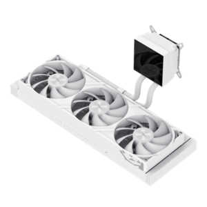 Gamemax CPU Liquid Cooler | GLACIER 360 LCD WH | White - Image 7