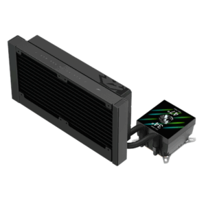 Gamemax CPU Liquid Cooler | GLACIER 240 LCD BK | Black - Image 5