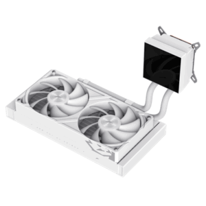 Gamemax CPU Liquid Cooler | GLACIER 240 LCD WH | White - Image 7