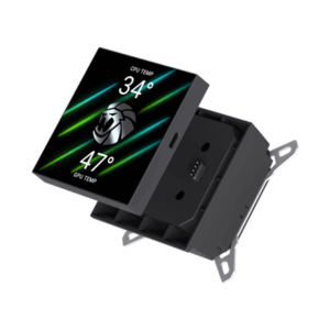 Gamemax CPU Liquid Cooler | HAILSTORM 360 LCD BK | Black - Image 11